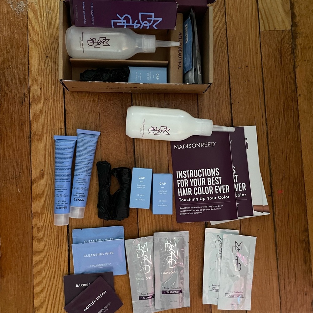 Madison Reed - 3 Kits! - Novara Light Brown Permanent Hair Color